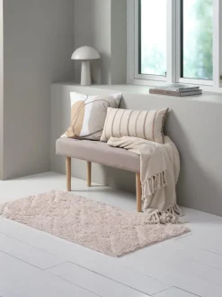 Poszewka ozdobna POPPEL 50x50 biały/beżowy