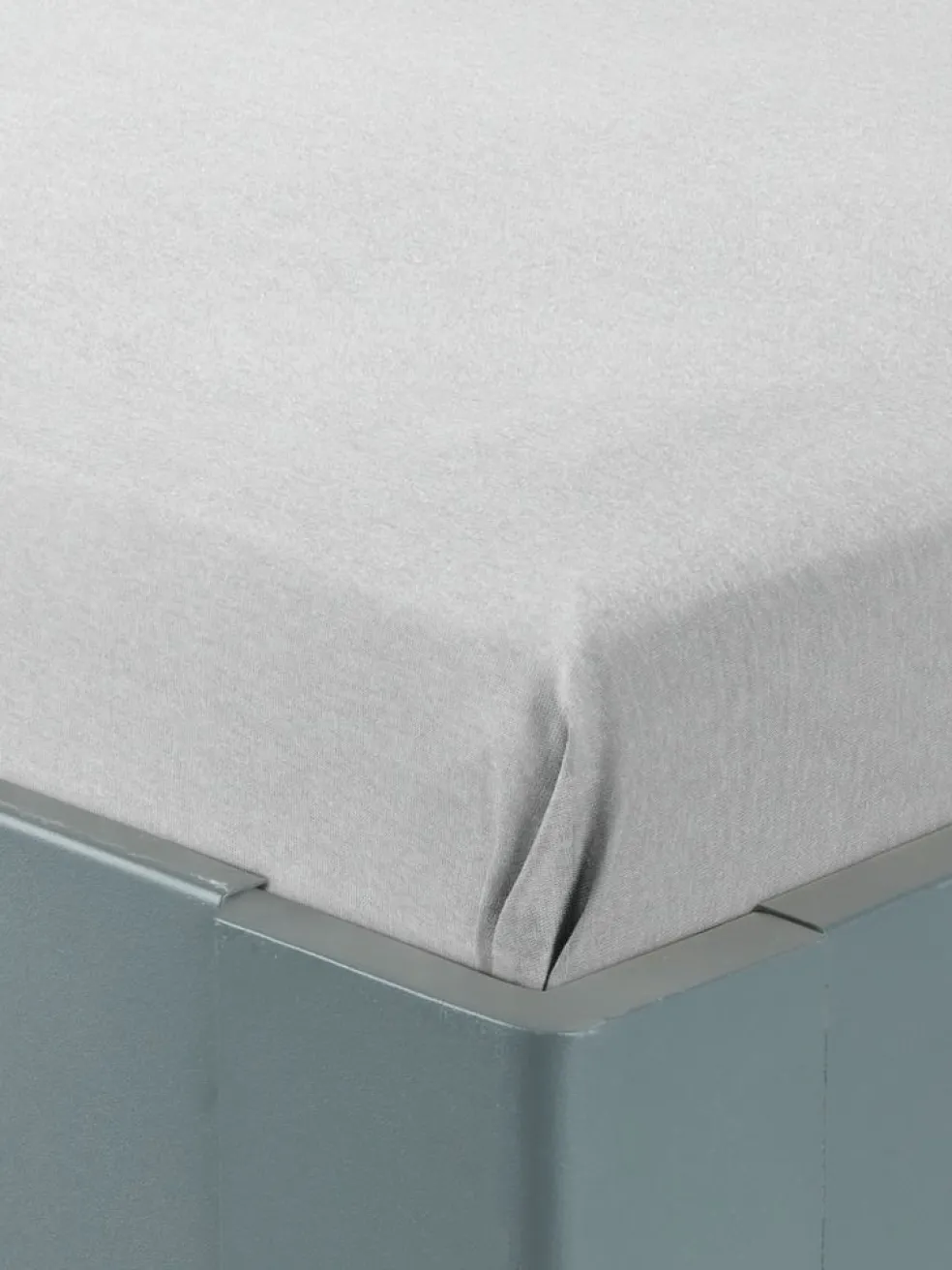 Prześcieradło BOLETTE 140x250 jasnoszary