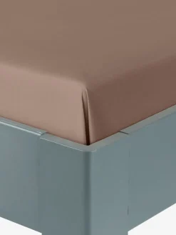Prześcieradło VANJA 150x250 ciemnopiaskowy