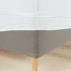Prześcieradło z gumką BENTE 90x200x30 biały