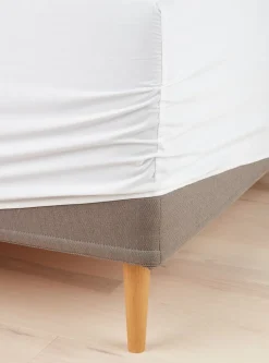 Prześcieradło z gumką VIVIAN 90x200x35 biały