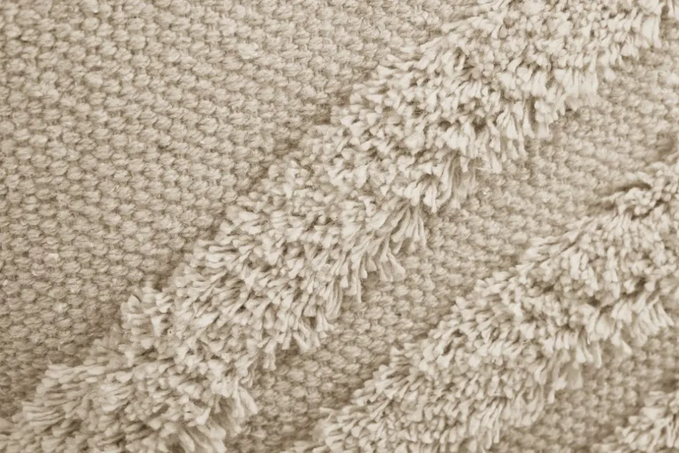Pufa HYLKE 60x60 naturalny tkanina
