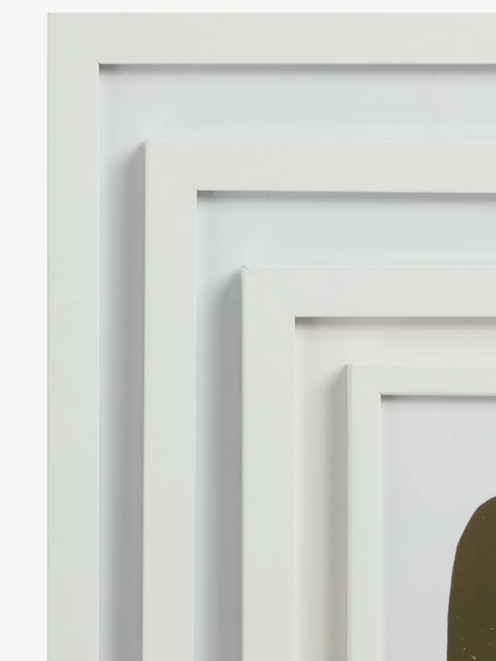 Ramka na zdjęcie OSCAR 40x50cm biały A3 z passepartout