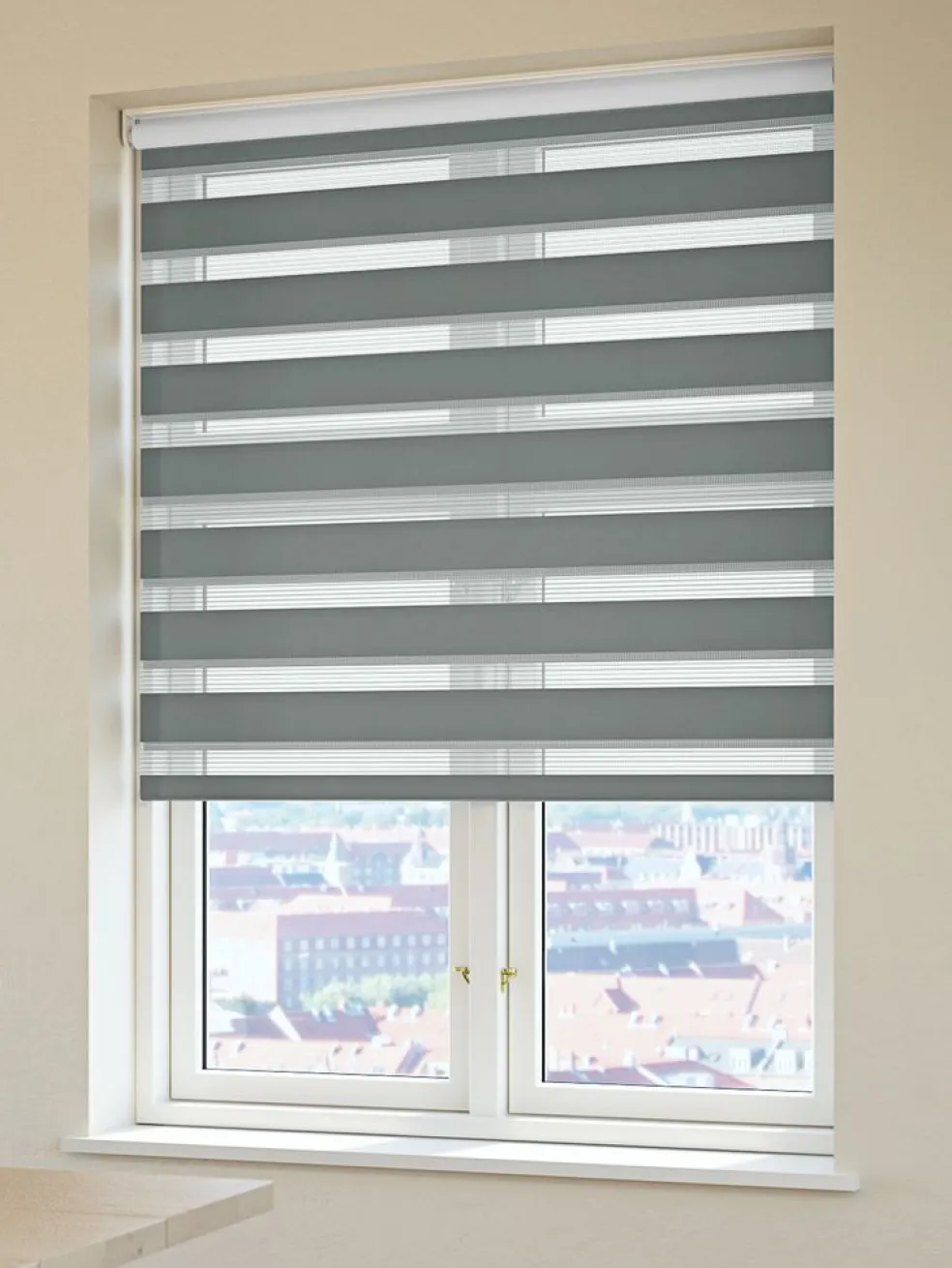 Roleta duo FEMRIS 45x180 cm szary