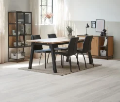 SKOVLUNDE D200 naturalny dąb + 4 ASAA czarny
