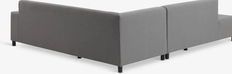 Sofa UHRE 6-miejscowa jasnoszary całoroczna