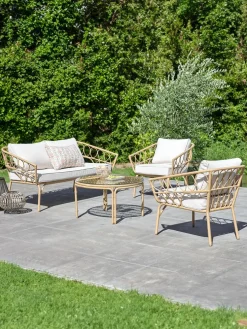 Sofa wypoczynkowa JENNUM 2,5-miejscowy naturalny