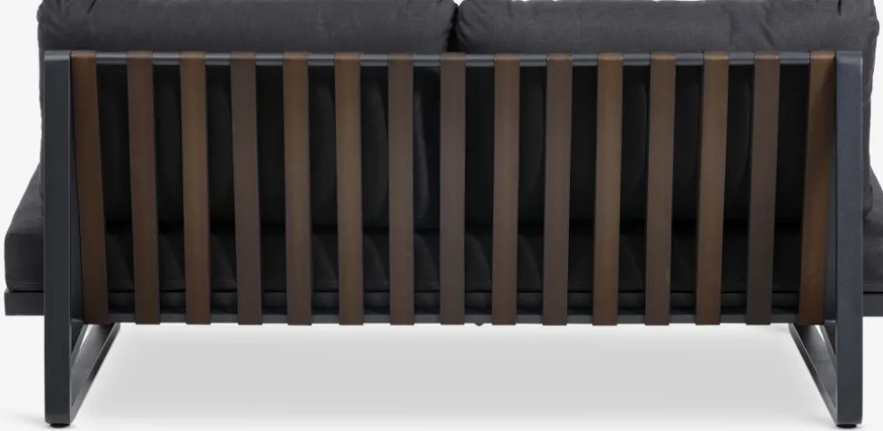 Sofa wypoczynkowa OSEN 3-miejs. szybkoschnący ciemnoszary