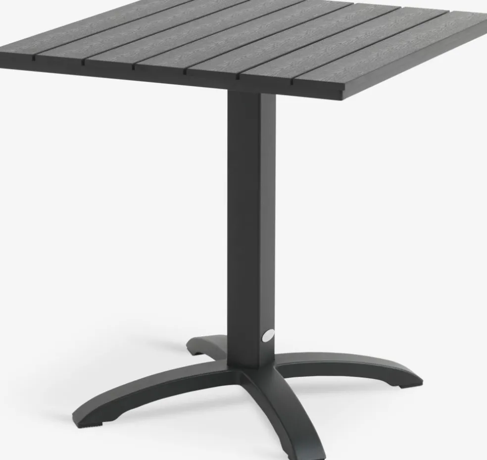 Stół bistro HOBRO S70xD70 czarny