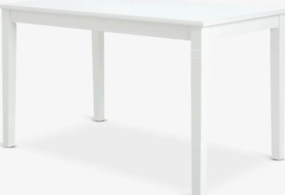 Stół KIRKEBY 80x130/220 biały
