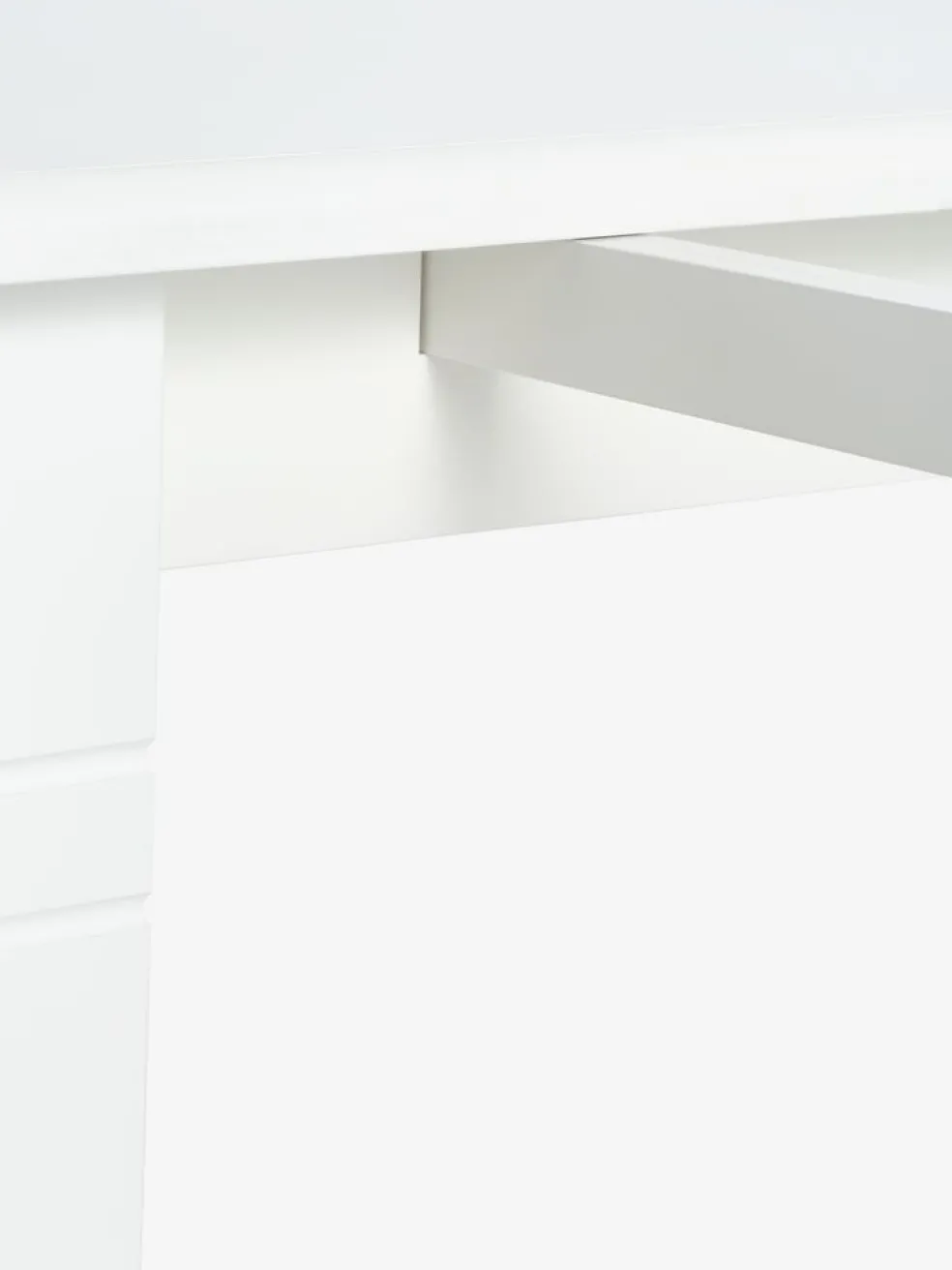 Stół KIRKEBY 80x130/220 biały