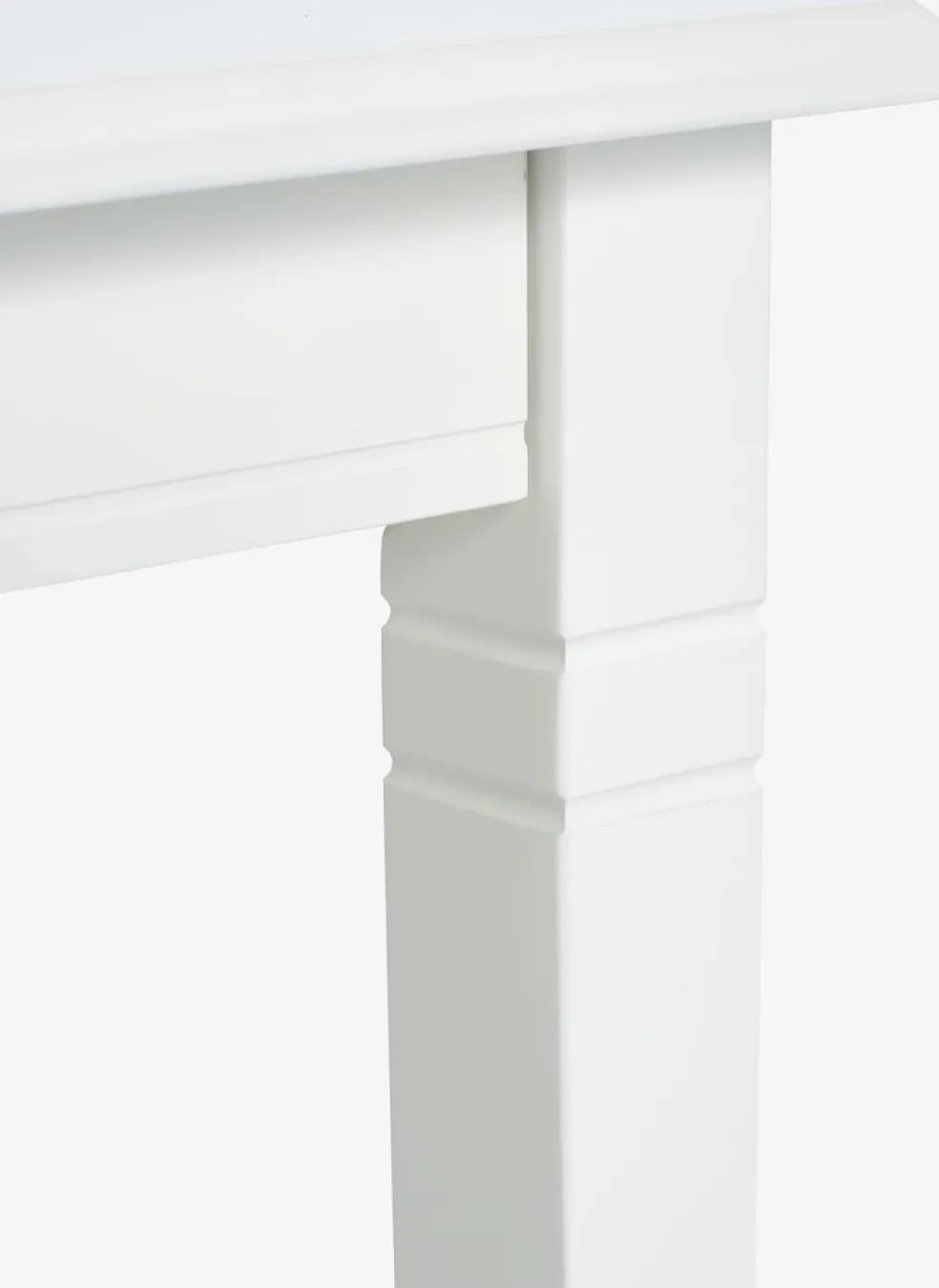 Stół KIRKEBY 80x130/220 biały