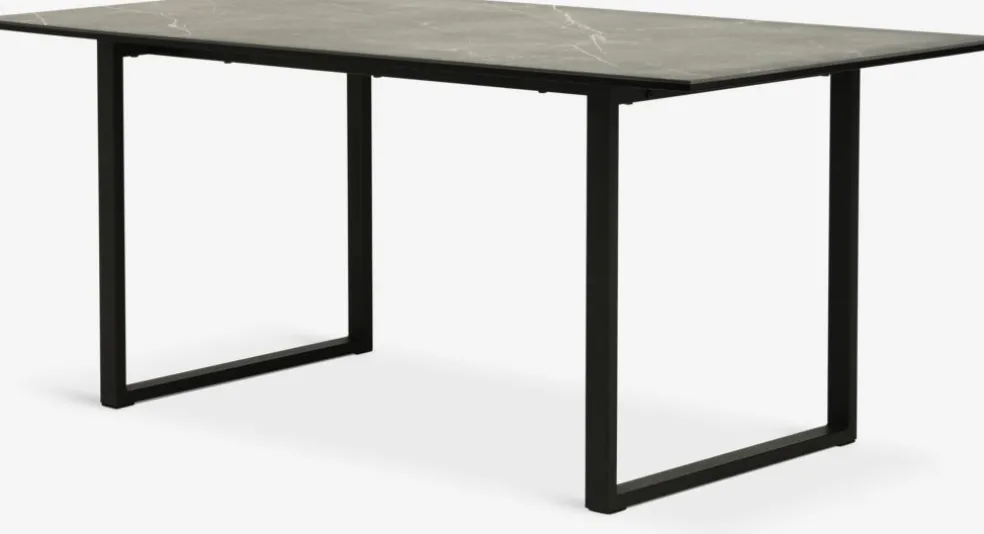 Stół MOSELUND 90x180 ceramika czarny