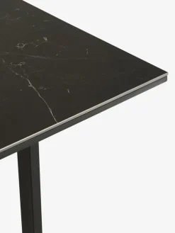 Stół MOSELUND 90x180 ceramika czarny