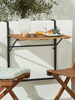 Stół na balkon INDHOLT S43xD57 drewno twarde