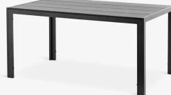 Stół ogrodowy MADERUP S90xD150 czarny
