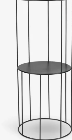 Stojak na doniczkę PELLE Ś25xW60cm czarny