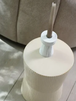 Stojak SIGMUND Ś23xW30cm kremowy