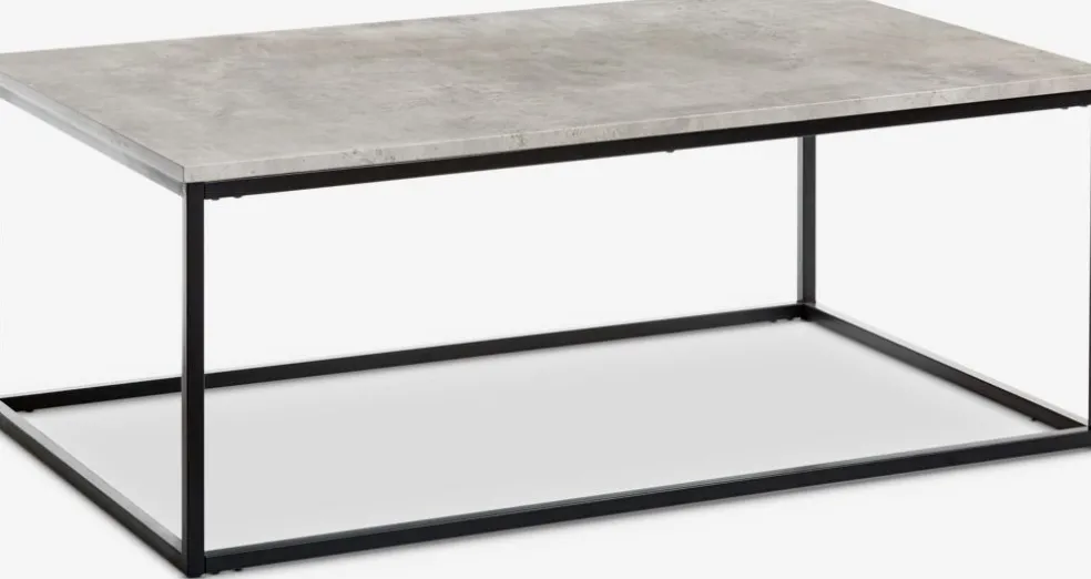 Stolik kawowy DOKKEDAL 75x115 kolor betonu