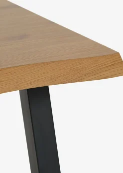 Stolik kawowy HALSKOV 70x120 kolor dębu/czarny