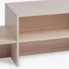 Stolik kawowy SOLLERUP 50x110 z półkami lita sosna