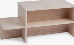 Stolik kawowy SOLLERUP 50x110 z półkami lita sosna