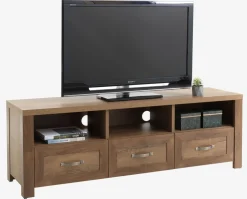 Stolik TV JUNGEN 3 półki dąb dziki