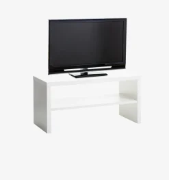 Stolik TV KAGSTRUP 1 półka biały