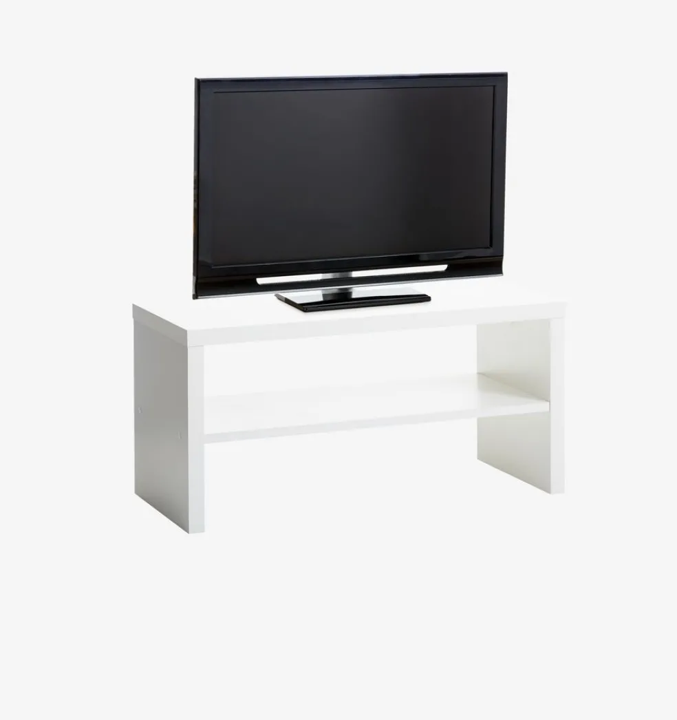 Stolik TV KAGSTRUP 1 półka biały