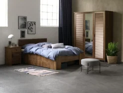 Szafa MANDERUP 166x210 3 drzwi kolor dąb dziki