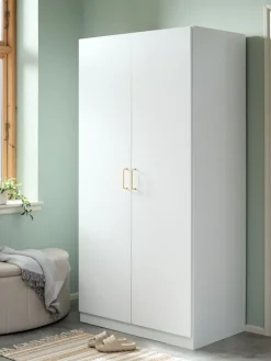 Szafa VIBY 2 drzwi 101x200 2 drzwi biały