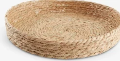 Taca dekoracyjna JOAR Ś35xW5cm trawa morska
