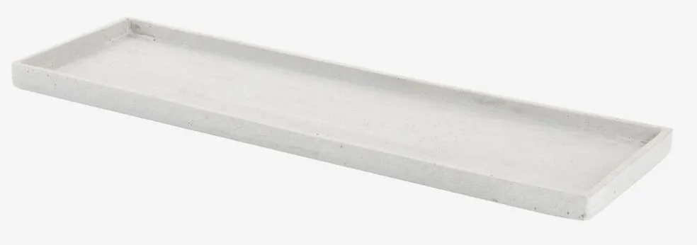 Taca dekoracyjna NISSE S15xD50xW2cm szary