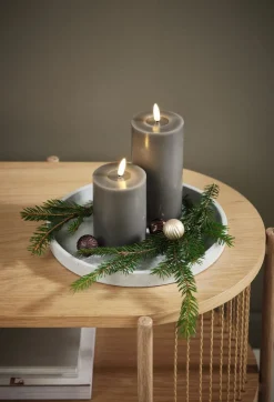 Taca dekoracyjna NISSE Ś25xW2cm szary