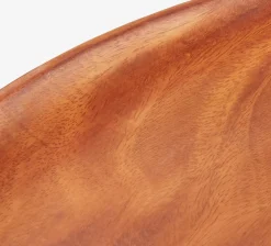 Taca dekoracyjna PETERSEN S28xD40cm brązowy
