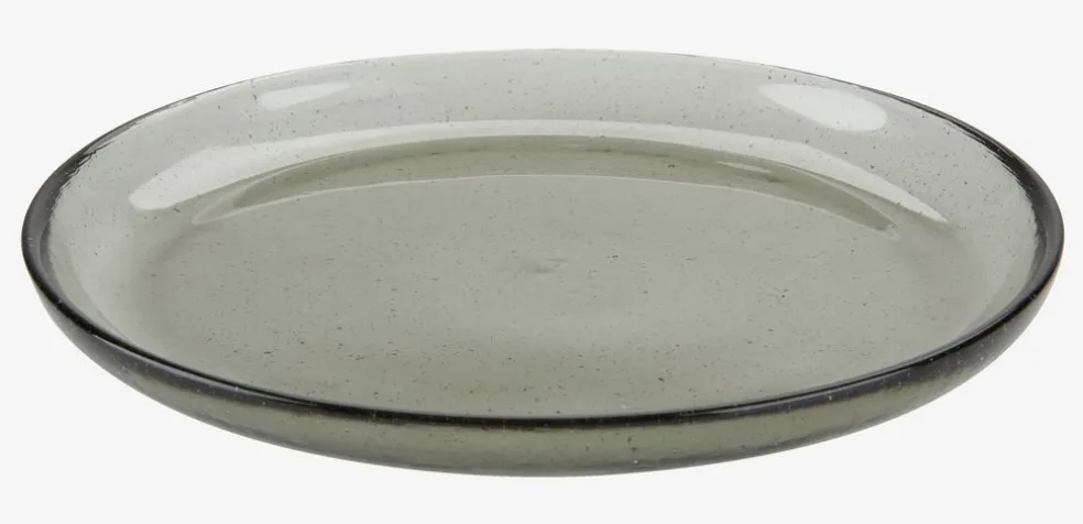 Talerz ELMER Ś19cm szklany