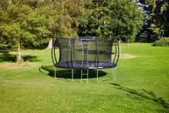 Trampolina FALK Ś426 z siatką zabezpieczającą czarny