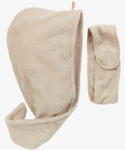 Turban SYA recykling poliester 2 szt beżowy