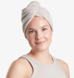 Turban SYA recykling poliester 2 szt beżowy