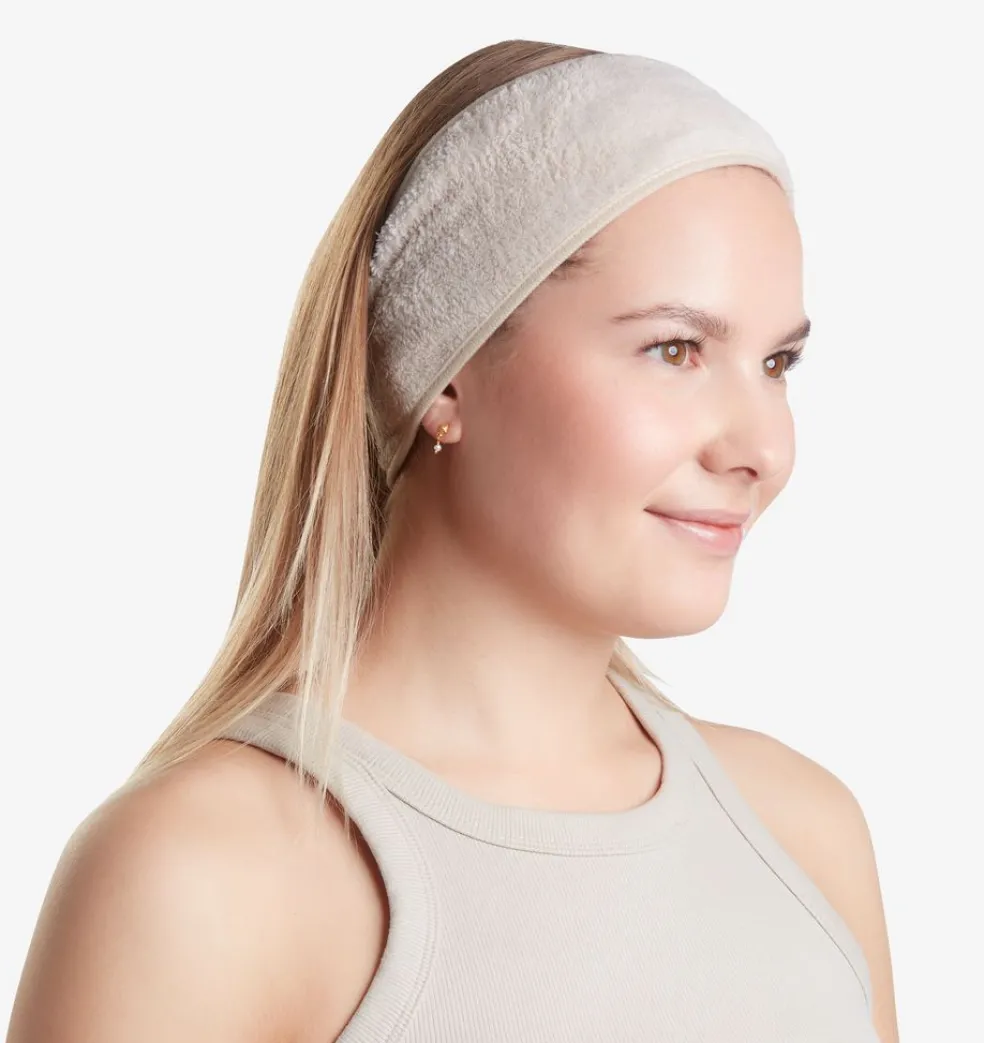 Turban SYA recykling poliester 2 szt beżowy