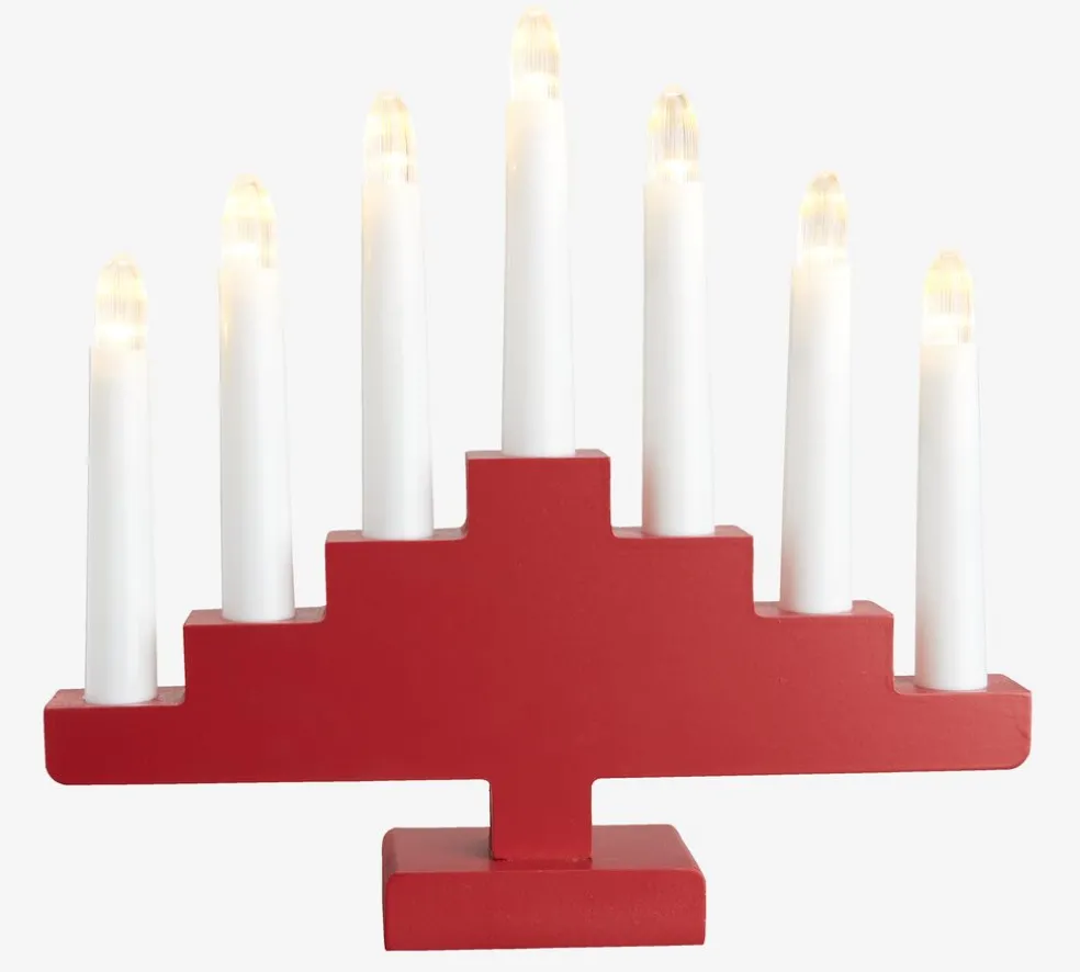 Łuk świetlny HILDEGUN S24cm 7 LED wyłącznik czasowy