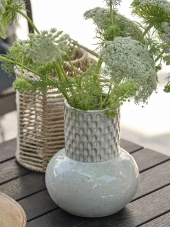 Wazon INGBERT Ś15xW18cm biały