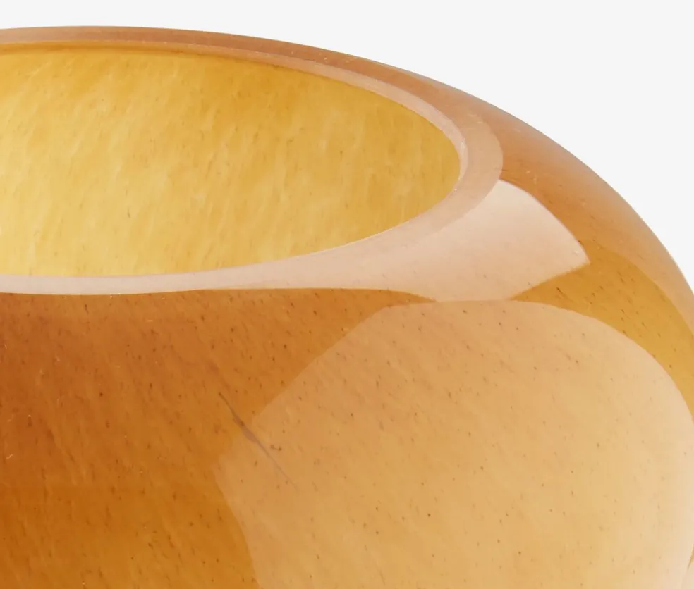 Wazon KELD Ś19xW25cm żółty