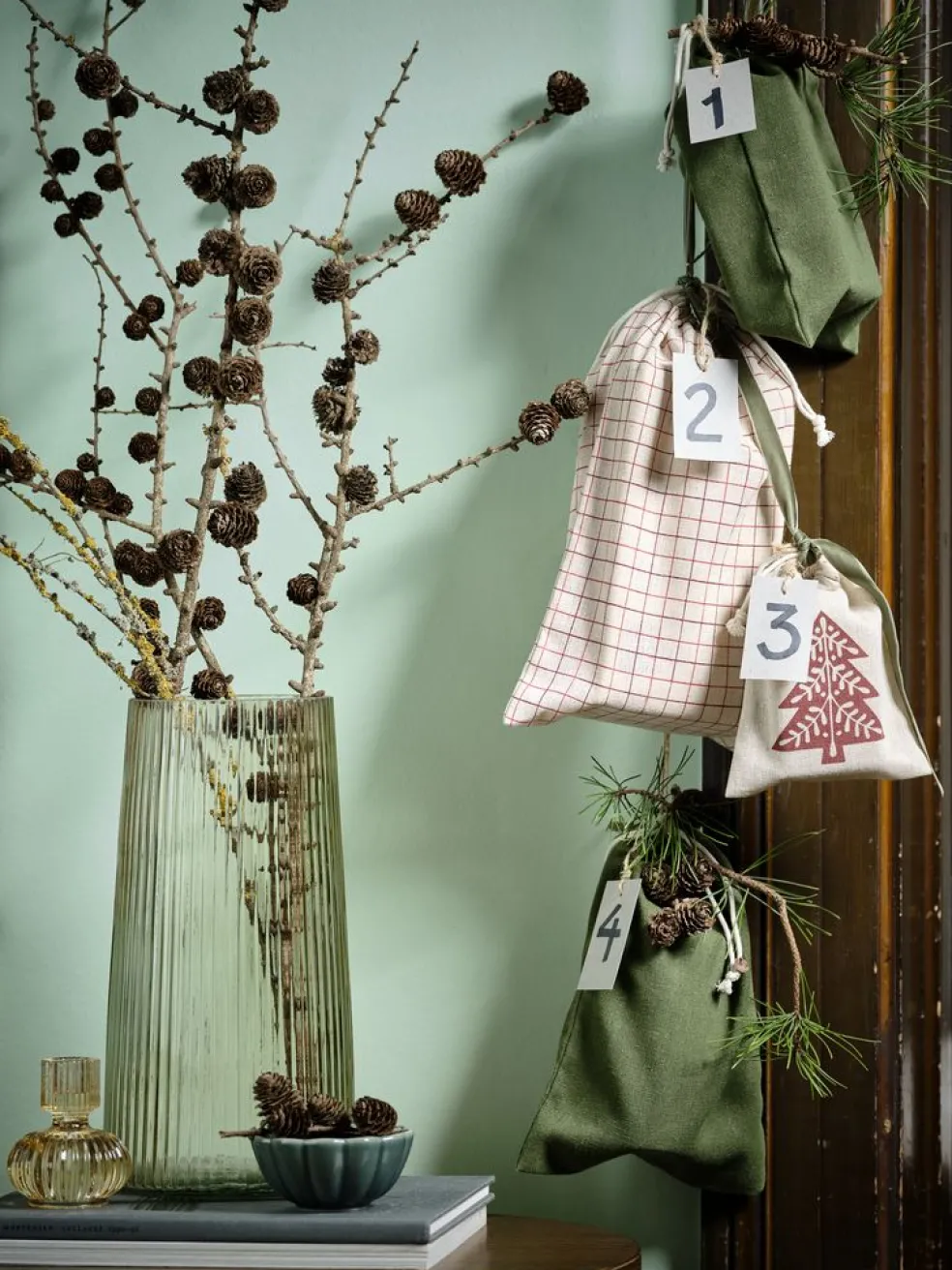 Wazon ROY Ś16xW30cm khaki