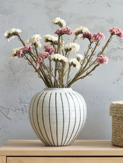 Wazon SOFUS Ś21xW21cm szary/brązowy
