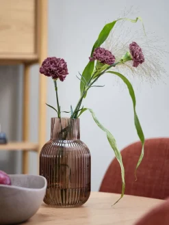 Wazon YNGVAR Ś12xW21cm brązowy