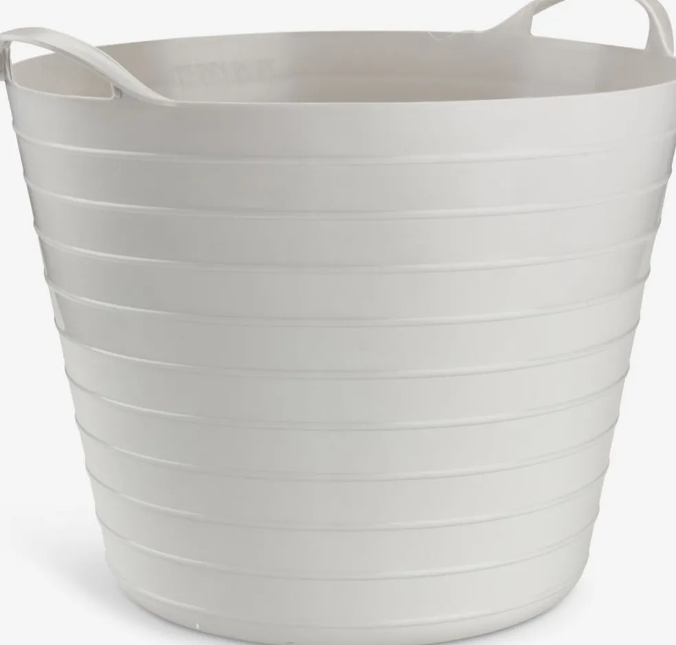 Wiaderko do przechowywania BENDIK Ś38xW34cm 25L jasnoszary