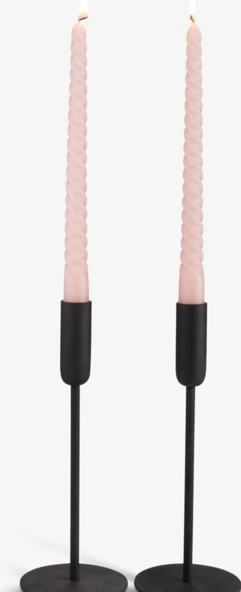 Świeca BALDUR W26cm różowy 4szt/op
