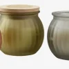 Świeca JARLE Ś6xW6cm z pokrywką mix