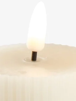 Świeca LED GERI Ś6xW6cm 2szt/op biały